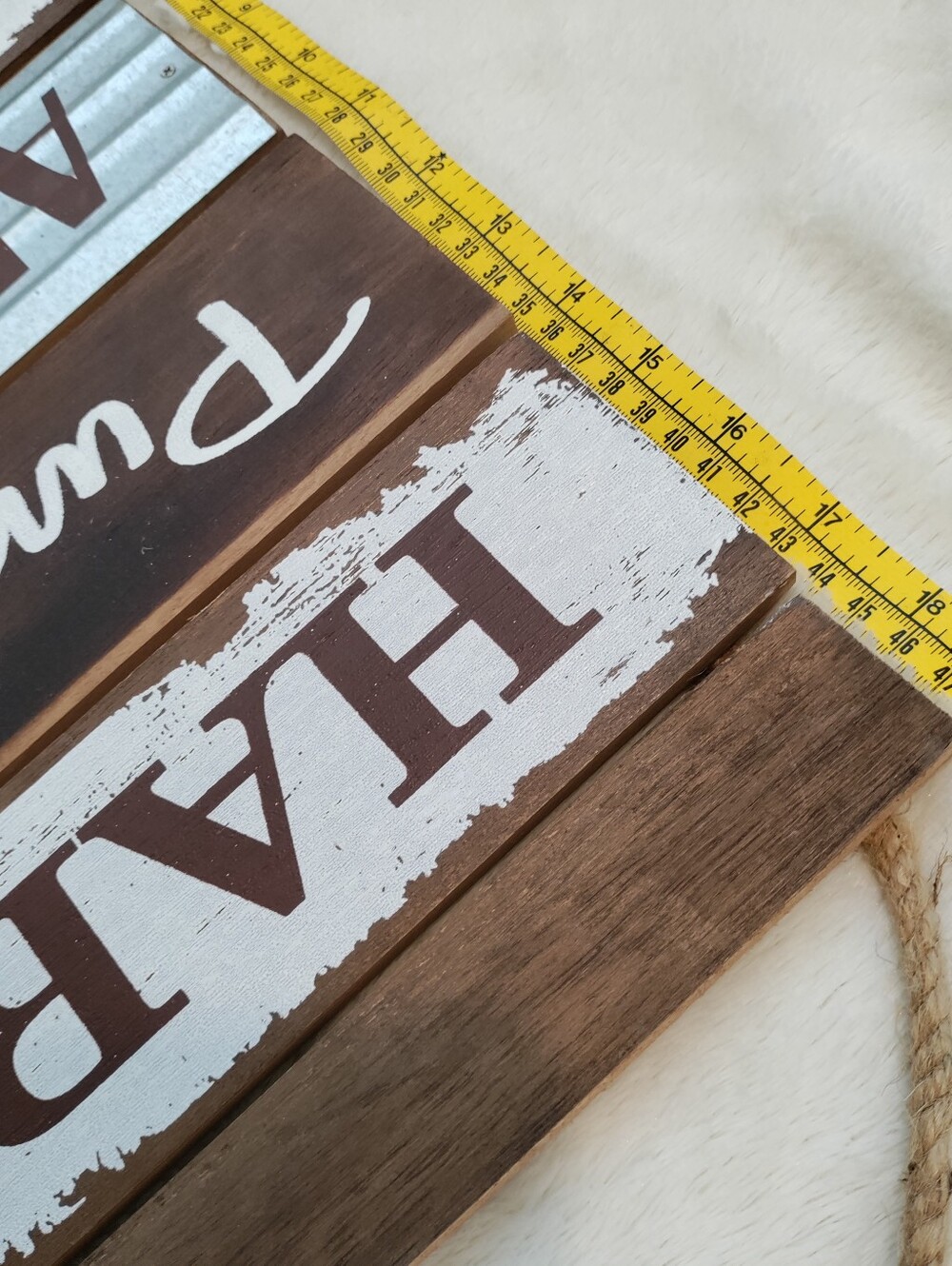 Fall Wood Sign Harvest Rustic - Picture 10 of 11